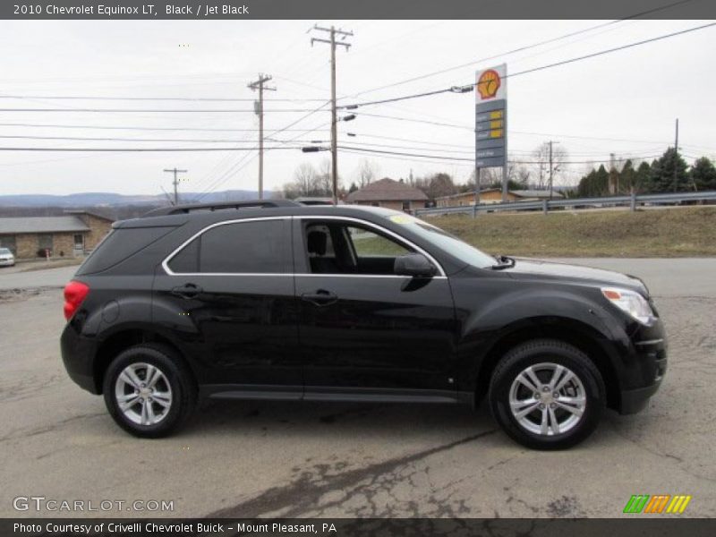 Black / Jet Black 2010 Chevrolet Equinox LT