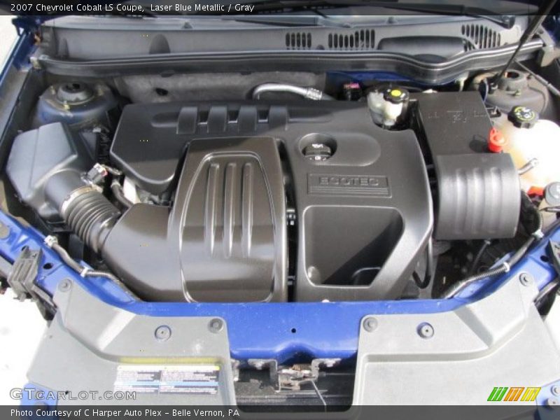 Laser Blue Metallic / Gray 2007 Chevrolet Cobalt LS Coupe