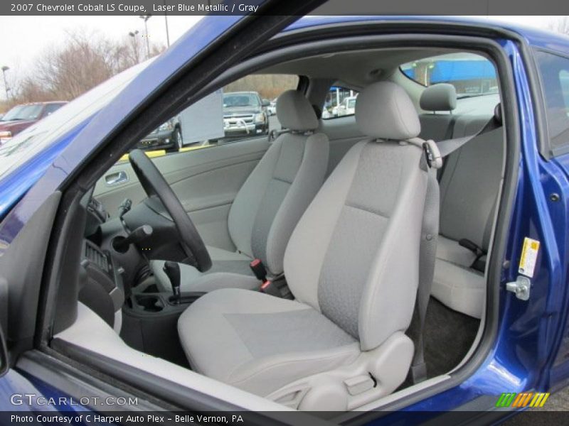 Laser Blue Metallic / Gray 2007 Chevrolet Cobalt LS Coupe