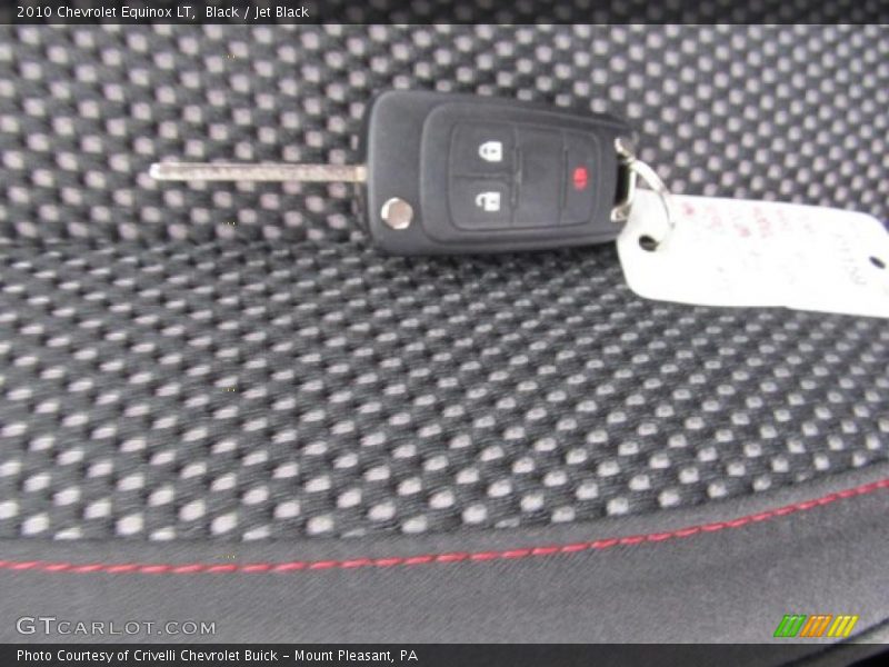 Black / Jet Black 2010 Chevrolet Equinox LT