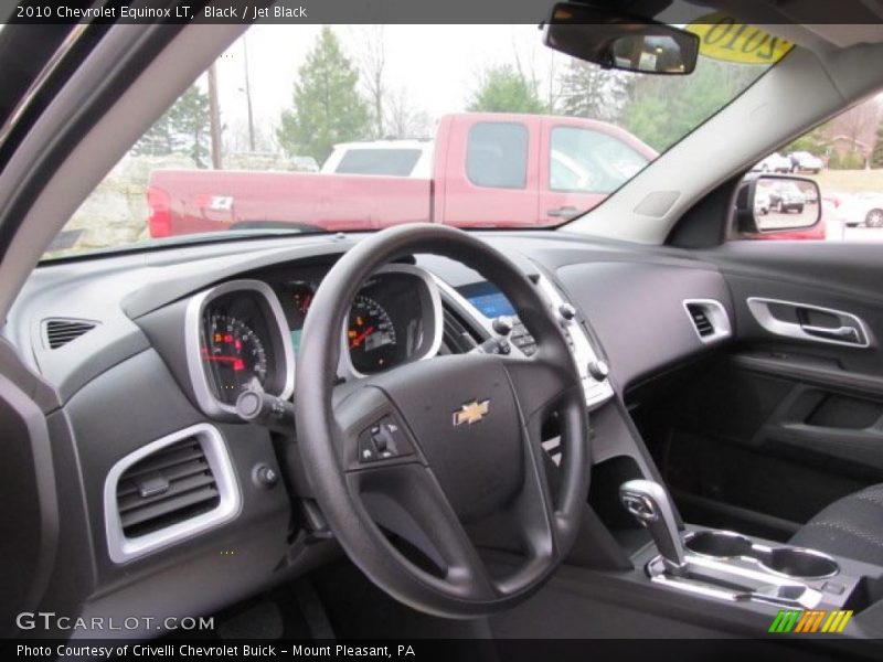 Black / Jet Black 2010 Chevrolet Equinox LT