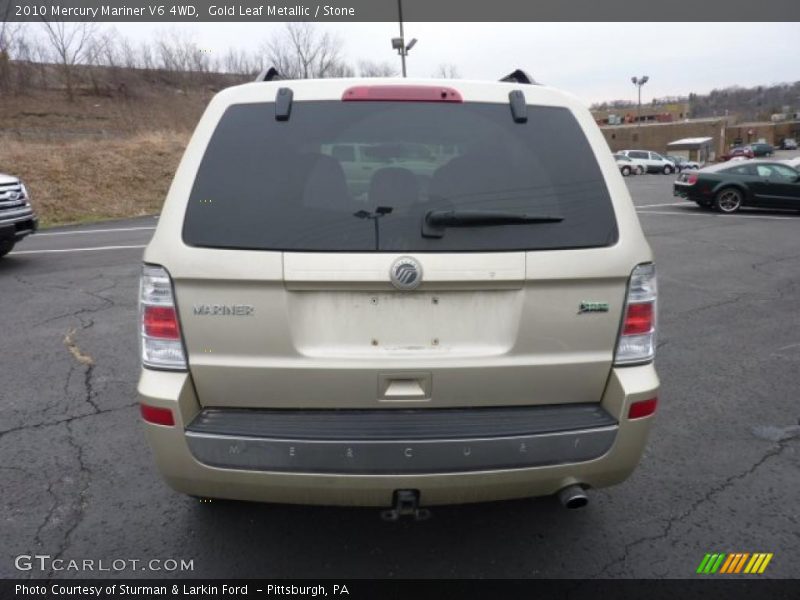 Gold Leaf Metallic / Stone 2010 Mercury Mariner V6 4WD
