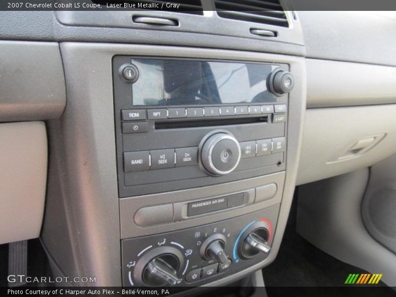 Laser Blue Metallic / Gray 2007 Chevrolet Cobalt LS Coupe