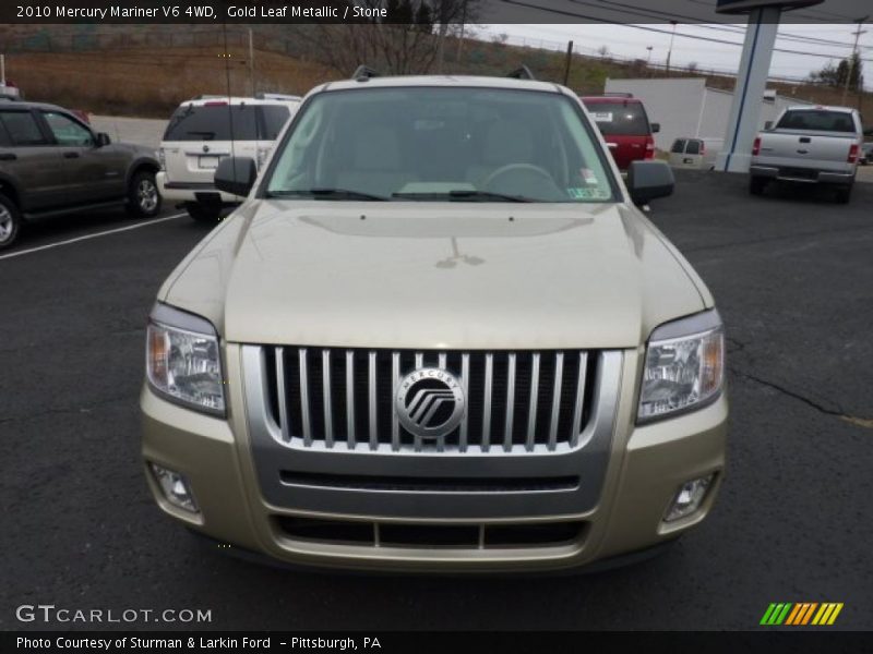 Gold Leaf Metallic / Stone 2010 Mercury Mariner V6 4WD