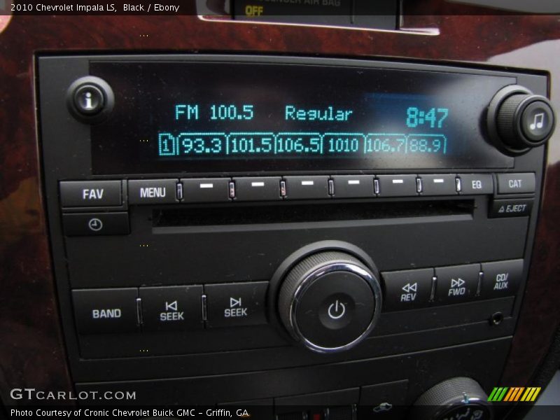 Black / Ebony 2010 Chevrolet Impala LS