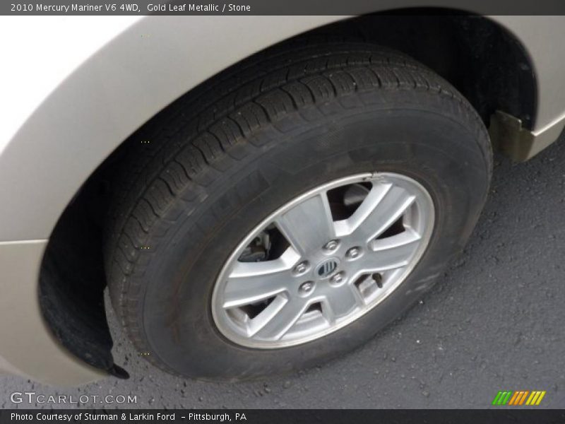 Gold Leaf Metallic / Stone 2010 Mercury Mariner V6 4WD