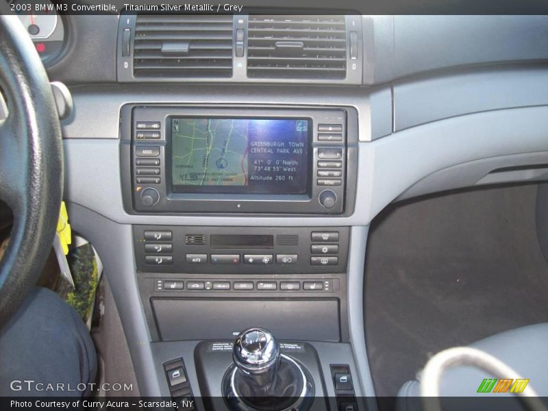 Titanium Silver Metallic / Grey 2003 BMW M3 Convertible