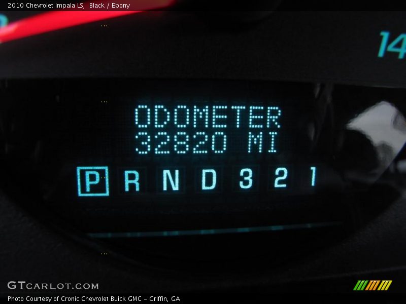 Black / Ebony 2010 Chevrolet Impala LS