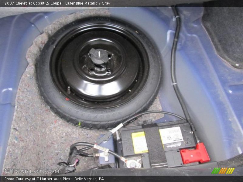 Laser Blue Metallic / Gray 2007 Chevrolet Cobalt LS Coupe