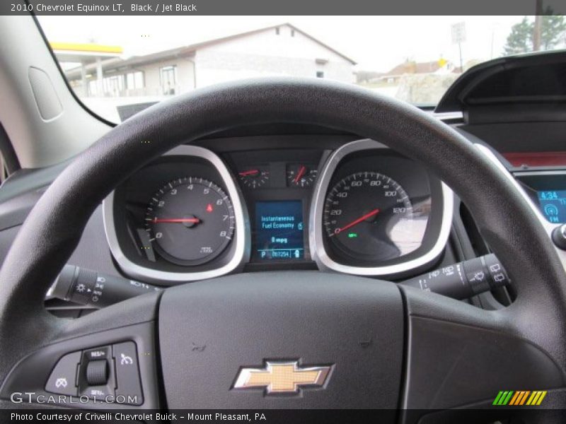 Black / Jet Black 2010 Chevrolet Equinox LT