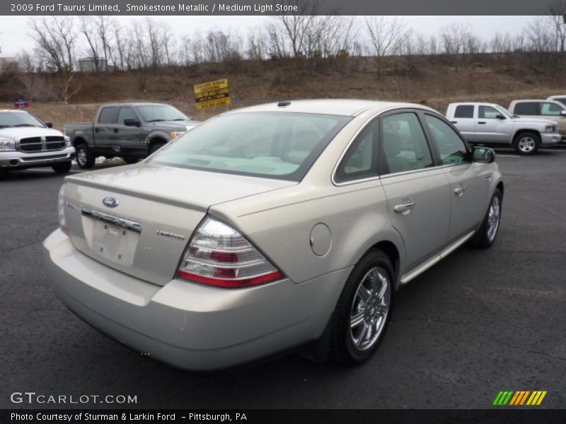 Smokestone Metallic / Medium Light Stone 2009 Ford Taurus Limited