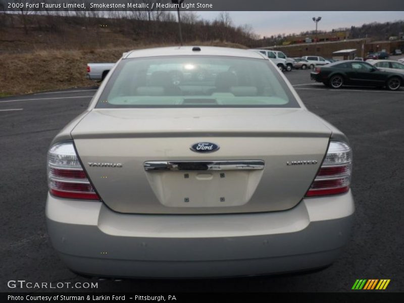 Smokestone Metallic / Medium Light Stone 2009 Ford Taurus Limited