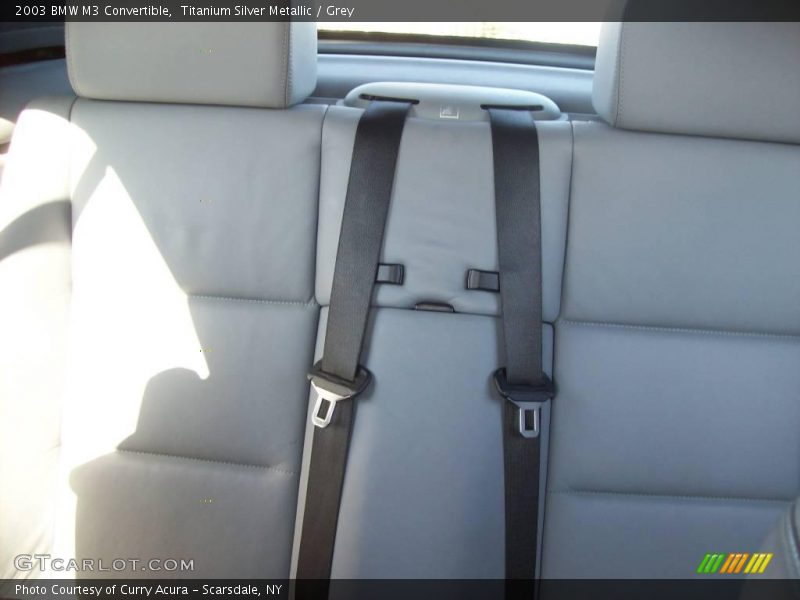 Titanium Silver Metallic / Grey 2003 BMW M3 Convertible