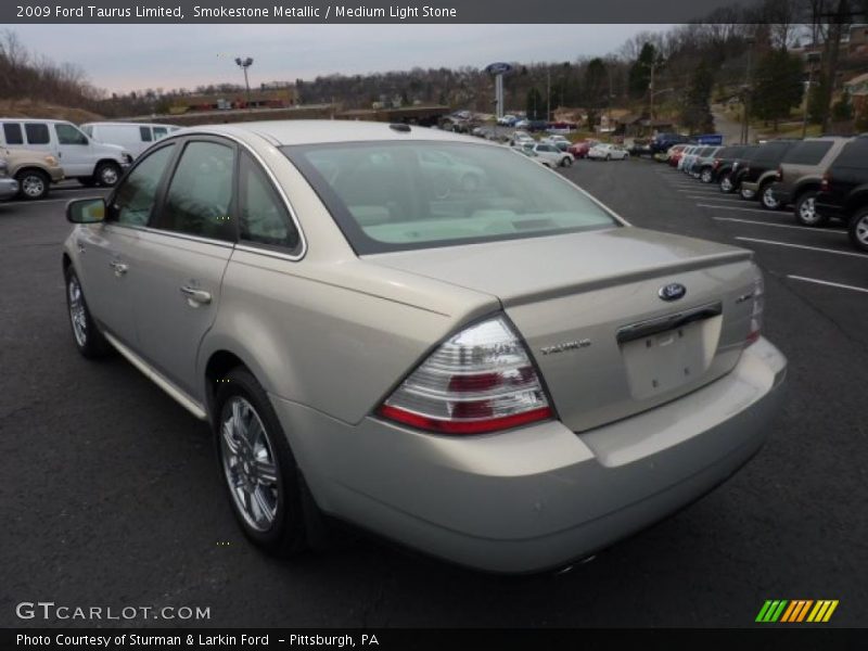 Smokestone Metallic / Medium Light Stone 2009 Ford Taurus Limited