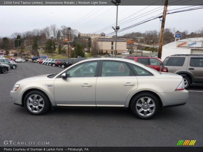 Smokestone Metallic / Medium Light Stone 2009 Ford Taurus Limited
