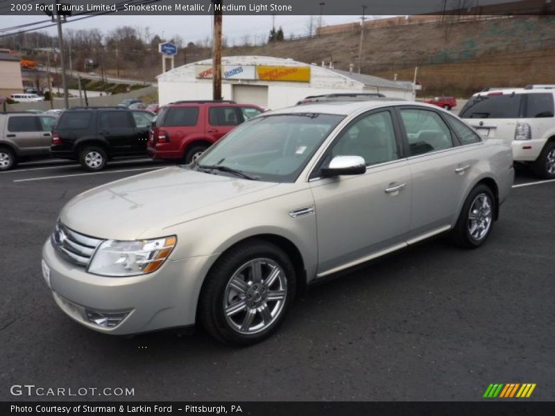 Smokestone Metallic / Medium Light Stone 2009 Ford Taurus Limited