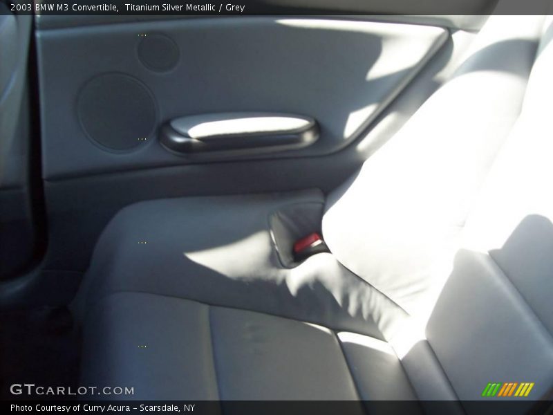 Titanium Silver Metallic / Grey 2003 BMW M3 Convertible