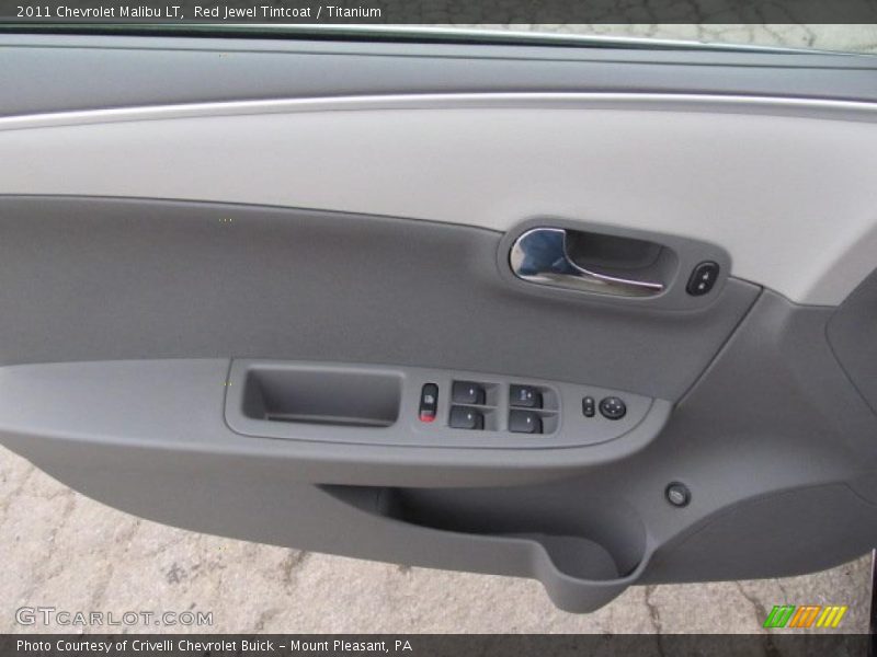 Red Jewel Tintcoat / Titanium 2011 Chevrolet Malibu LT