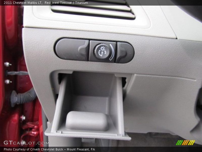 Red Jewel Tintcoat / Titanium 2011 Chevrolet Malibu LT