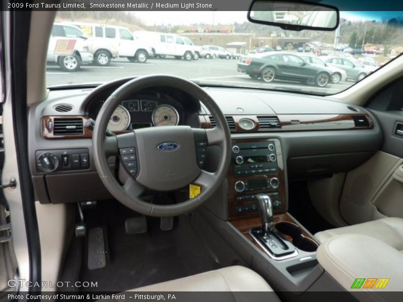 Smokestone Metallic / Medium Light Stone 2009 Ford Taurus Limited