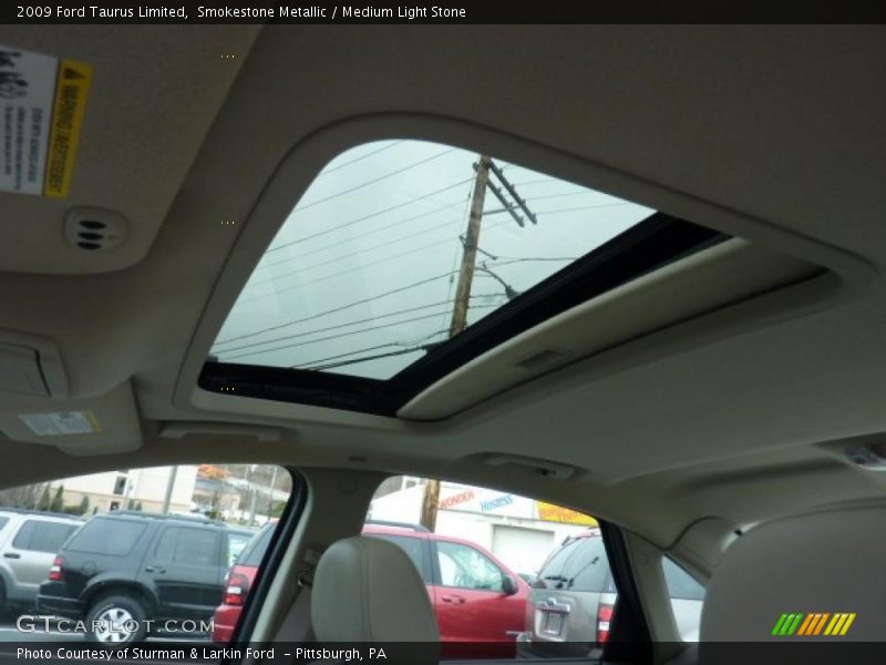 Smokestone Metallic / Medium Light Stone 2009 Ford Taurus Limited