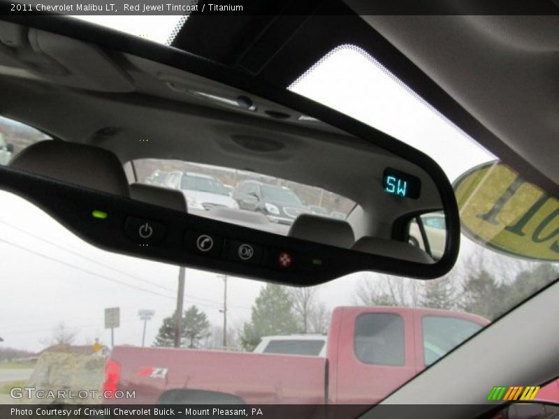 Red Jewel Tintcoat / Titanium 2011 Chevrolet Malibu LT