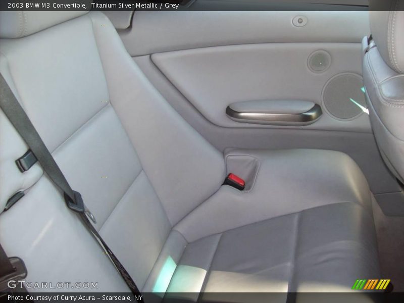 Titanium Silver Metallic / Grey 2003 BMW M3 Convertible