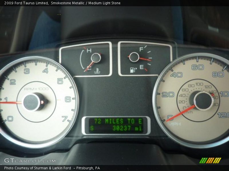 Smokestone Metallic / Medium Light Stone 2009 Ford Taurus Limited