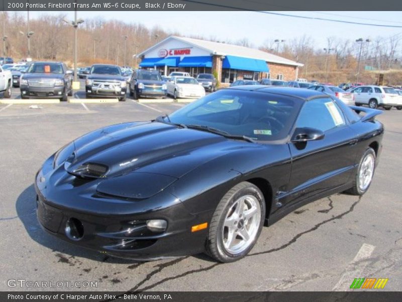 Front 3/4 View of 2000 Firebird Trans Am WS-6 Coupe