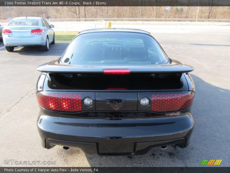 Black / Ebony 2000 Pontiac Firebird Trans Am WS-6 Coupe