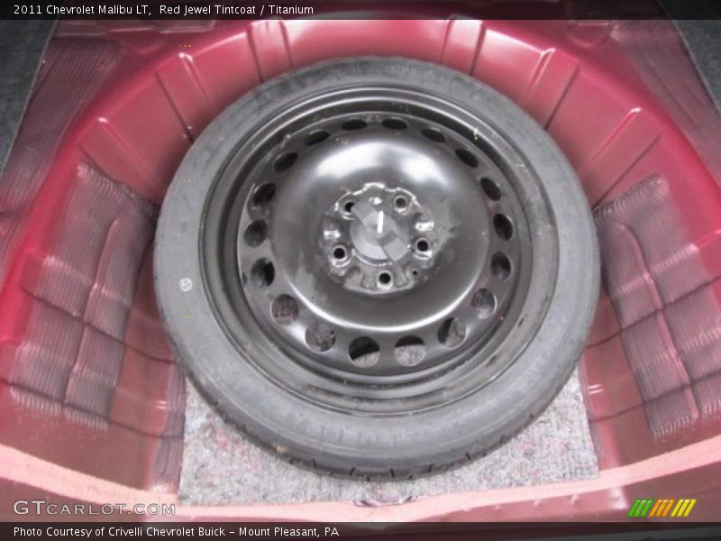 Red Jewel Tintcoat / Titanium 2011 Chevrolet Malibu LT