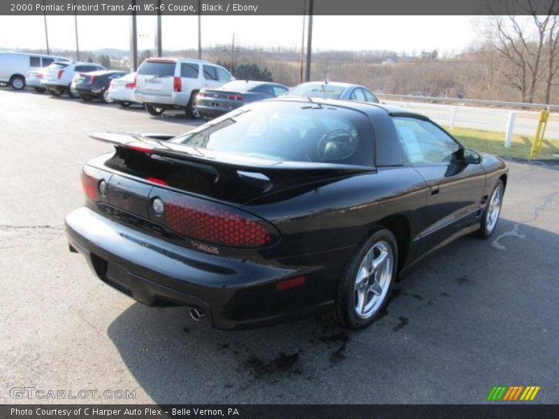 Black / Ebony 2000 Pontiac Firebird Trans Am WS-6 Coupe