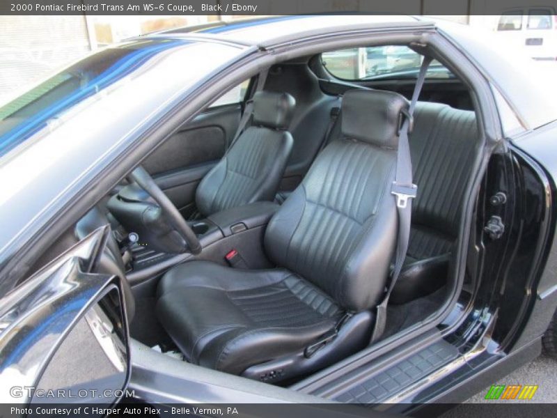  2000 Firebird Trans Am WS-6 Coupe Ebony Interior
