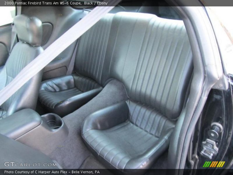  2000 Firebird Trans Am WS-6 Coupe Ebony Interior