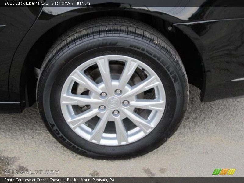 Black Onyx / Titanium 2011 Buick Lucerne CXL