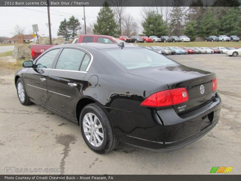 Black Onyx / Titanium 2011 Buick Lucerne CXL