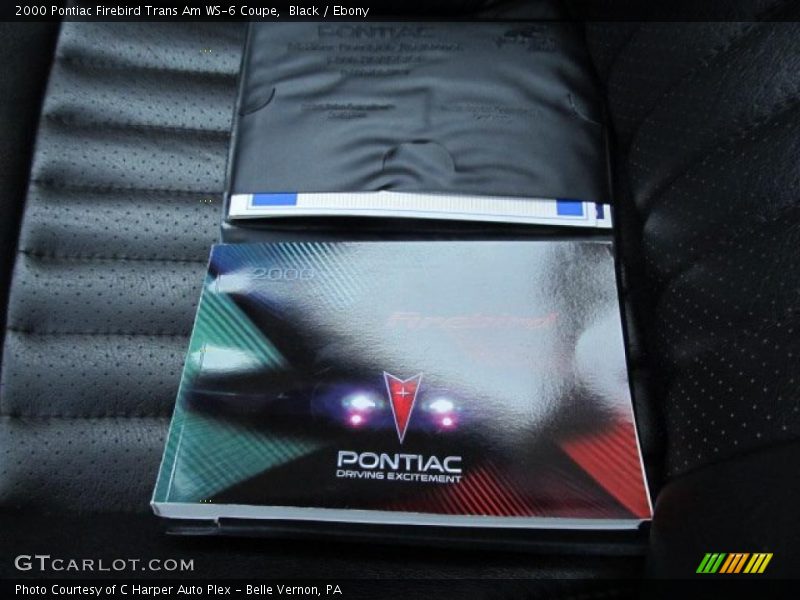 Black / Ebony 2000 Pontiac Firebird Trans Am WS-6 Coupe
