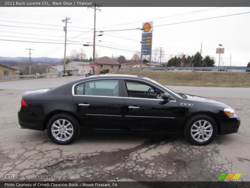 Black Onyx / Titanium 2011 Buick Lucerne CXL