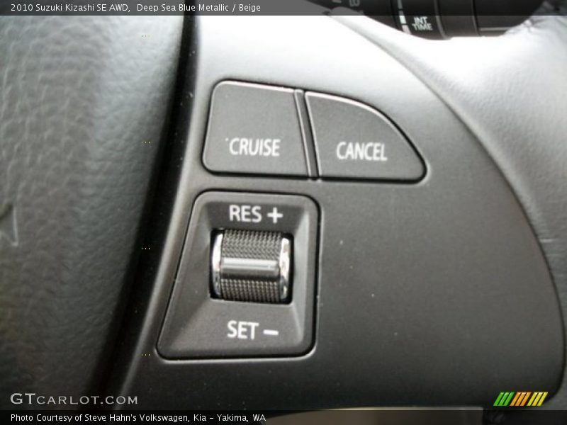 Controls of 2010 Kizashi SE AWD