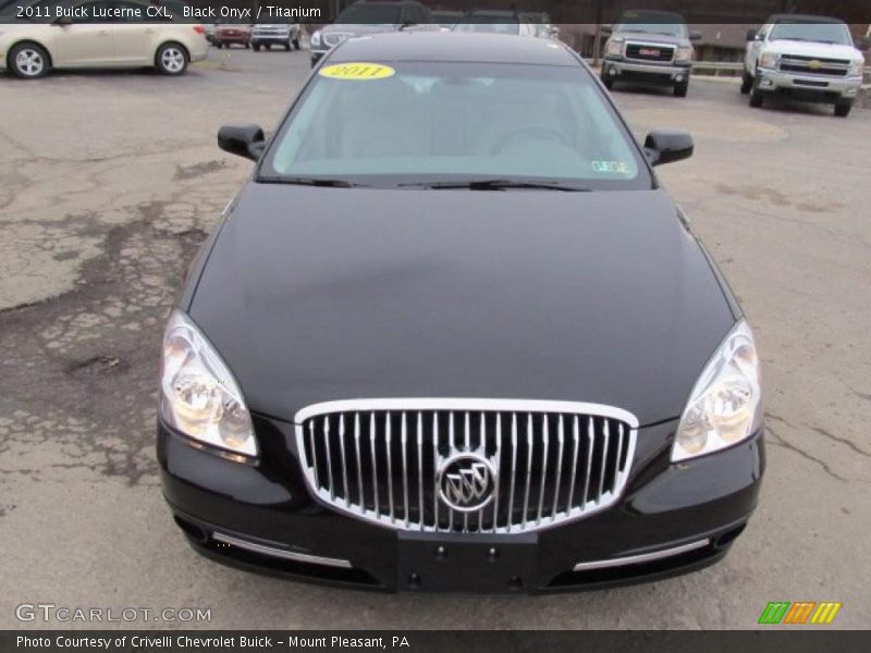 Black Onyx / Titanium 2011 Buick Lucerne CXL