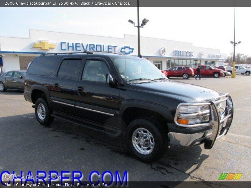 Black / Gray/Dark Charcoal 2006 Chevrolet Suburban LT 2500 4x4
