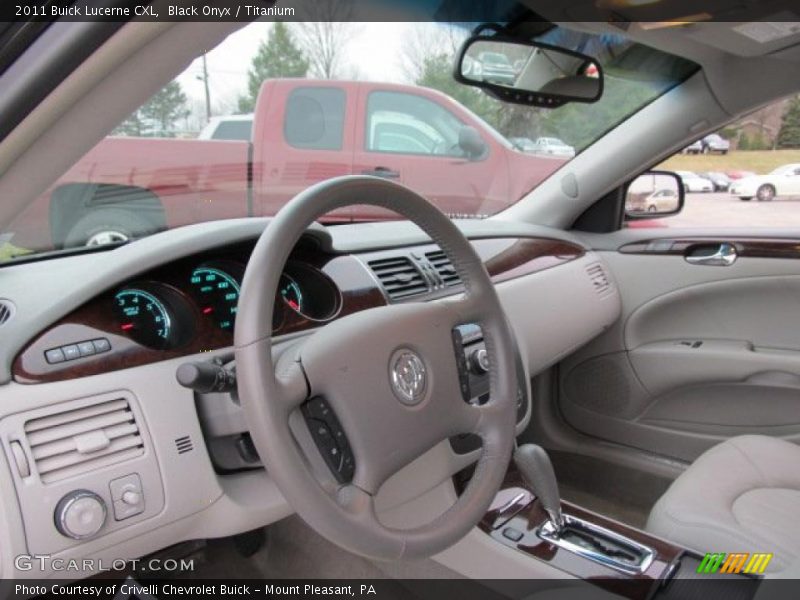 Black Onyx / Titanium 2011 Buick Lucerne CXL