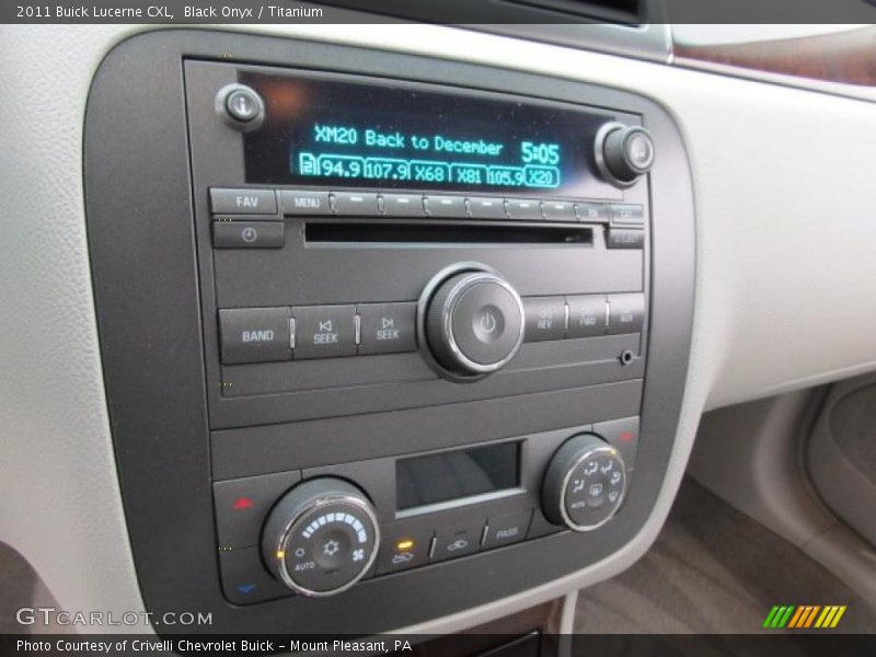 Black Onyx / Titanium 2011 Buick Lucerne CXL