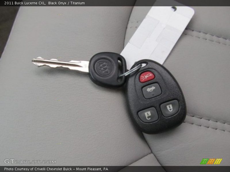 Black Onyx / Titanium 2011 Buick Lucerne CXL