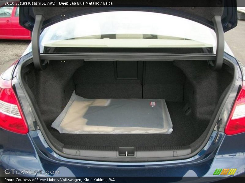  2010 Kizashi SE AWD Trunk