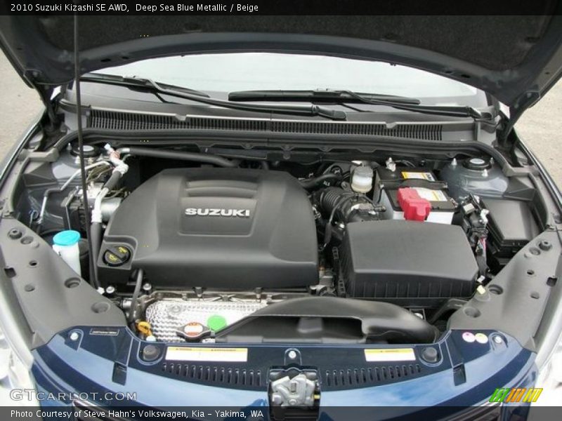  2010 Kizashi SE AWD Engine - 2.4 Liter DOHC 16-Valve 4 Cylinder