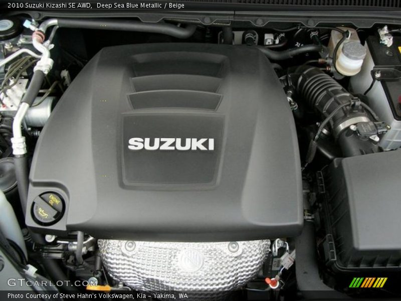  2010 Kizashi SE AWD Engine - 2.4 Liter DOHC 16-Valve 4 Cylinder