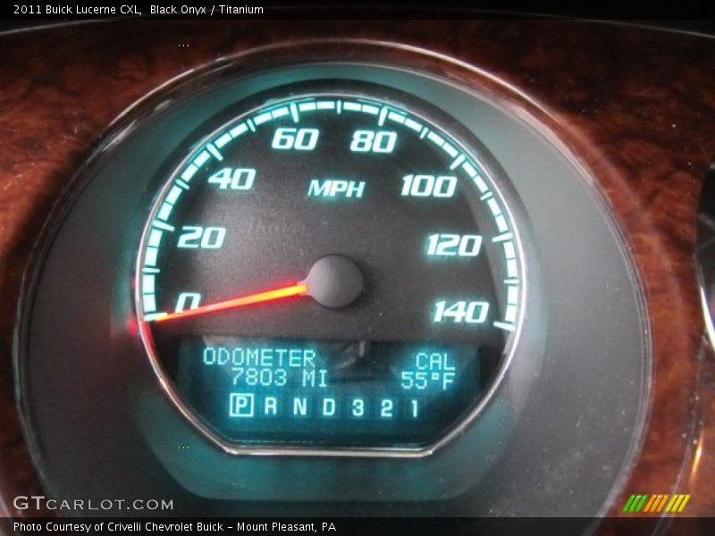 Black Onyx / Titanium 2011 Buick Lucerne CXL