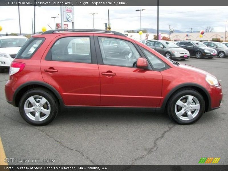  2011 SX4 Crossover Touring AWD Sunlight Copper Metallic