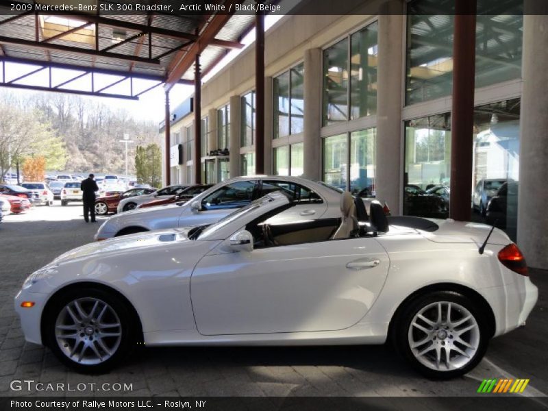  2009 SLK 300 Roadster Arctic White